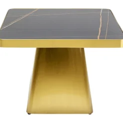 KARE Design Table basse Miler doré 80x80cm><noscript><img width=