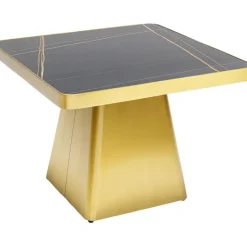 KARE Design Table basse Miler doré 80x80cm><noscript><img width=