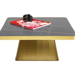KARE Design Table basse Miler doré 80x80cm><noscript><img width=
