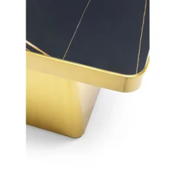 KARE Design Table basse Miler doré 80x80cm><noscript><img width=