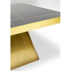 KARE Design Table basse Miler doré 80x80cm><noscript><img width=
