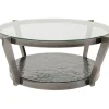 KARE Design Table basse Monocolo graphite Ø90cm> Meubles