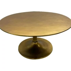 KARE Design Table basse Morocco laiton Ø91cm><noscript><img width=