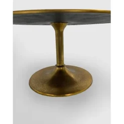 KARE Design Table basse Morocco laiton Ø91cm><noscript><img width=