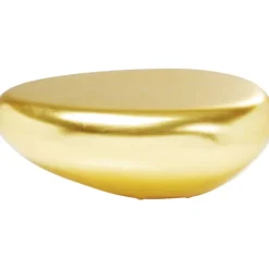 KARE Design Table basse Pebble doré 122x96> Meubles