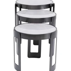 KARE Design Table basse Perelli noir (3/set)><noscript><img width=