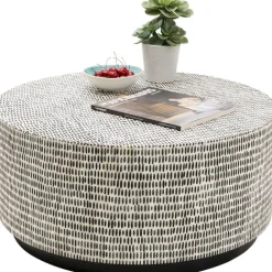 KARE Design Table basse Piano Ø76cm> Meubles