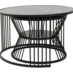 KARE Design Table basse Roma noir (2/set)><noscript><img width=