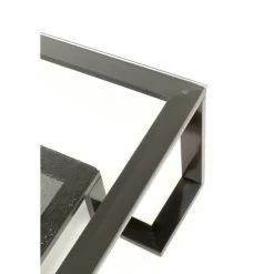 KARE Design Table basse Rush graphite 120x120cm><noscript><img width=