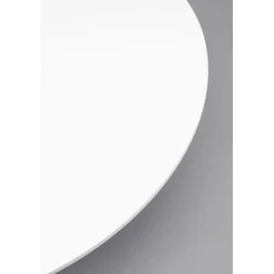 KARE Design Table basse Schickeria blanc Ø110cm><noscript><img width=