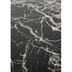 KARE Design Table basse Schickeria Marbre noir Ø110cm><noscript><img width=