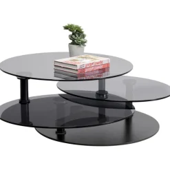 KARE Design Table basse Twist Ø90 (170)x43cm><noscript><img width=