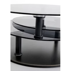 KARE Design Table basse Twist Ø90 (170)x43cm><noscript><img width=
