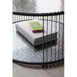 KARE Design Table basse Wire Double Bubble Noir (2/Set)><noscript><img width=