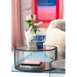 KARE Design Table basse Wire Double Bubble Noir (2/Set)><noscript><img width=