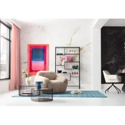 KARE Design Table basse Wire Double Bubble Noir (2/Set)><noscript><img width=