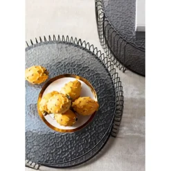 KARE Design Table basse Wire Double Bubble Noir (2/Set)><noscript><img width=