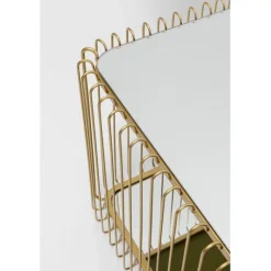 KARE Design Table basse Wire Double laiton 120x60cm><noscript><img width=