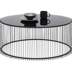 KARE Design Table basse Wire Uno noir 60x90cm><noscript><img width=