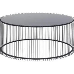KARE Design Table basse Wire Uno noir 60x90cm><noscript><img width=