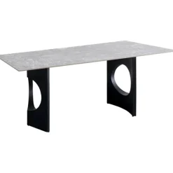 KARE Design Table Bilbao Oho Noir 180x90cm> Meubles