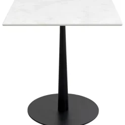KARE Design Table bistrot Capri blanc 70x70cm> Meubles
