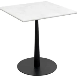 KARE Design Table bistrot Capri blanc 70x70cm> Meubles