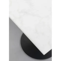 KARE Design Table bistrot Capri blanc 70x70cm><noscript><img width=