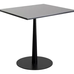 KARE Design Table bistrot Capri noir 70x70cm><noscript><img width=