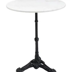 KARE Design Table bistrot Kaffeehaus blanc Ø60> Meubles