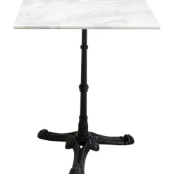 KARE Design Table bistrot Kaffeehaus blanc 60x60cm> Meubles
