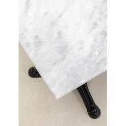 KARE Design Table bistrot Kaffeehaus blanc 60x60cm><noscript><img width=