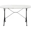 KARE Design Table bistrot Kaffeehaus blanc 120x60cm> Meubles