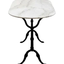 KARE Design Table bistrot Kaffeehaus blanc 120x60cm><noscript><img width=