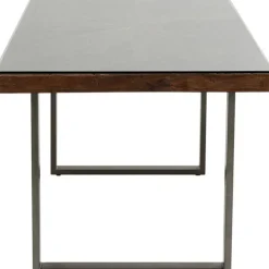KARE Design Table Conley acier brut 180x90><noscript><img width=