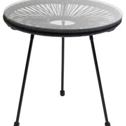 KARE Design Table d appoint Acapulco Mono noir><noscript><img width=