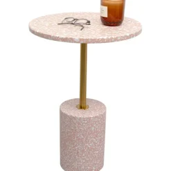 KARE Design Table d appoint Amore fuchsia Ø40cm> Meubles