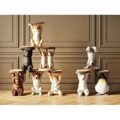 KARE Design Table d appoint Animal Ms. Cat Ø33cm><noscript><img width=