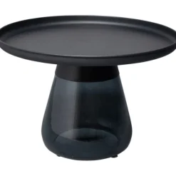 KARE Design Table d appoint Bottiglia fumé Ø 60cm> Meubles