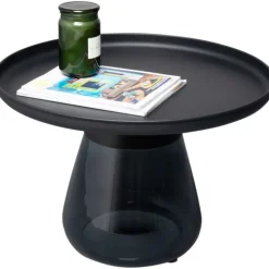 KARE Design Table d appoint Bottiglia fumé Ø 60cm><noscript><img width=