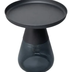KARE Design Table d appoint Bottiglia fumé Ø50cm><noscript><img width=