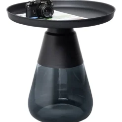 KARE Design Table d appoint Bottiglia fumé Ø50cm><noscript><img width=