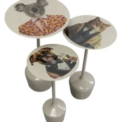 KARE Design Table d appoint Business Animal (3/Set)> Meubles