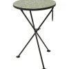 KARE Design Table d appoint Clack Mosaic vert bleu Ø35cm> Meubles