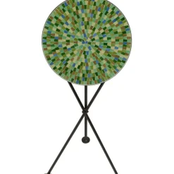 KARE Design Table d appoint Clack Mosaic vert bleu Ø35cm><noscript><img width=