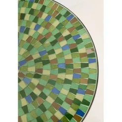 KARE Design Table d appoint Clack Mosaic vert bleu Ø35cm><noscript><img width=