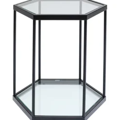 KARE Design Table d appoint Comb noir 55> Meubles