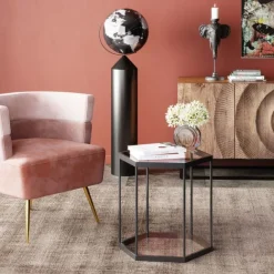 KARE Design Table d appoint Comb noir 55><noscript><img width=