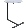 KARE Design Table d appoint Easy Living noir Ø46cm> Meubles
