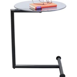 KARE Design Table d appoint Easy Living noir Ø46cm><noscript><img width=